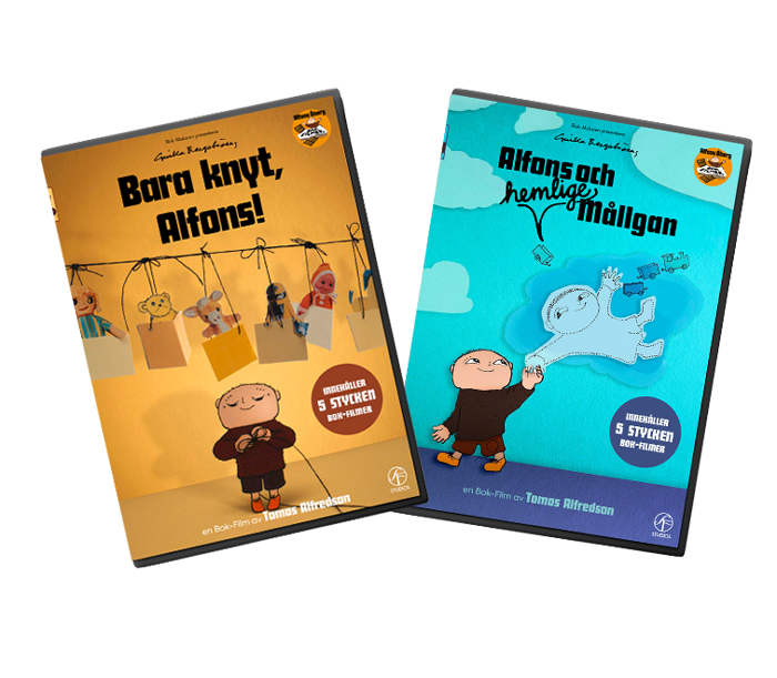 Alfons Åberg Bok-Filmer DVD