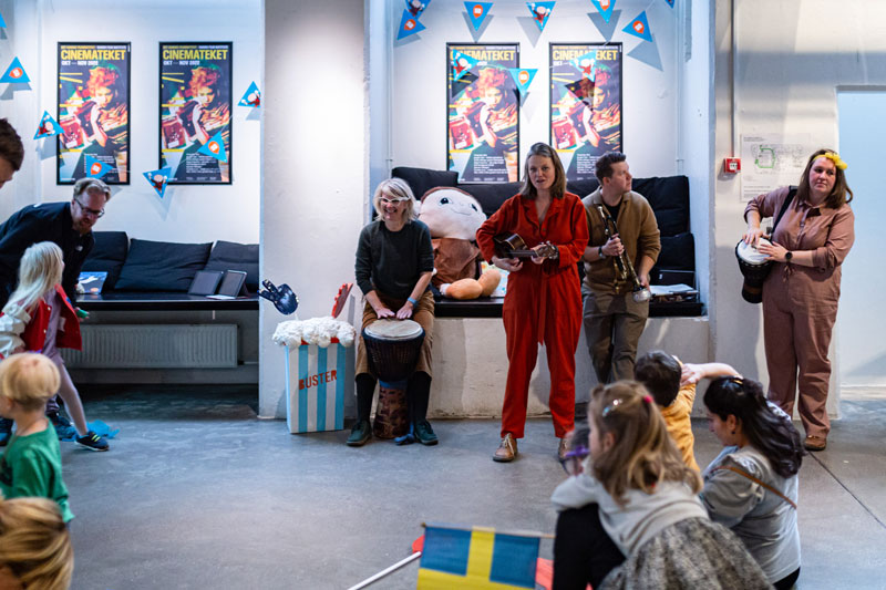 Alfons Åberg firande på Buster Filmfestival 2022