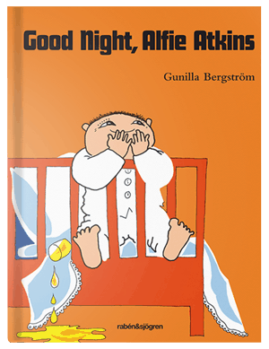 Gunilla Bergströms bok God natt, Alfons Åberg