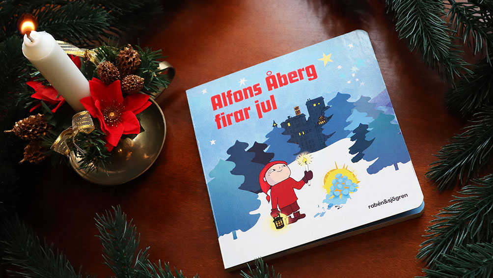 Alfons Åberg firar jul pekbok