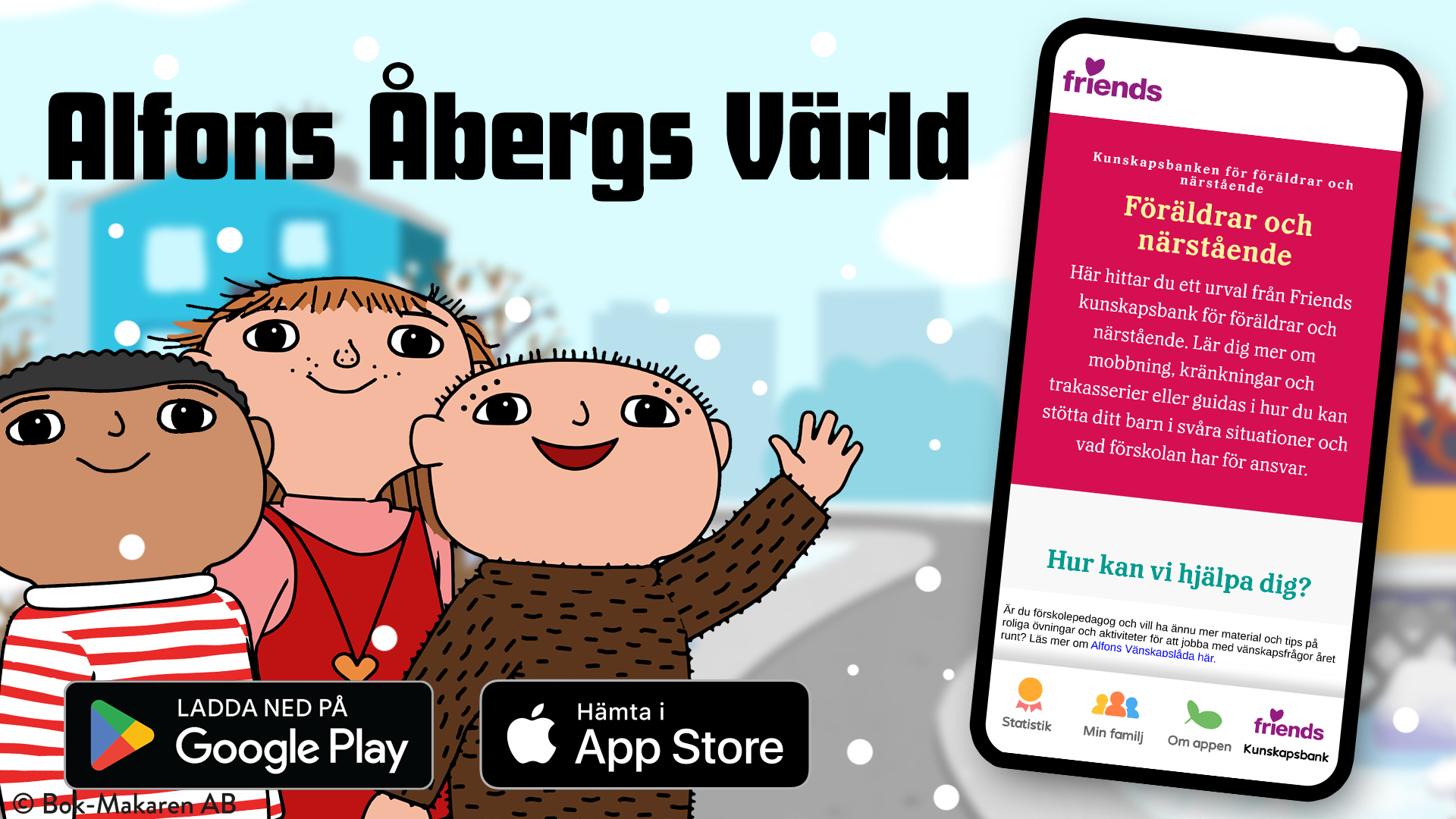 Alfons Åbergs värld friends kunskapsbank