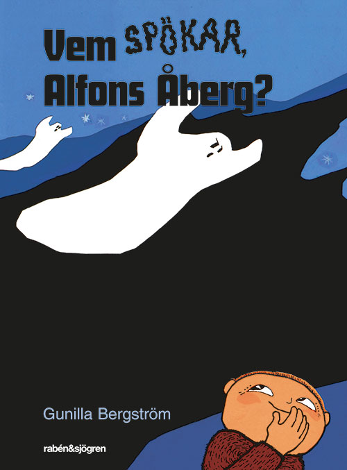 Boken Vem spökar Alfons Åberg? 1983
