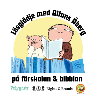 Läsglädje med Alfons Åberg på förskolan & bibblan