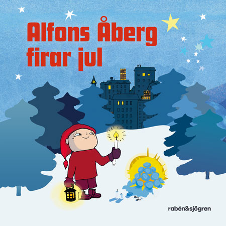 Pekboken Alfons Åberg firar jul