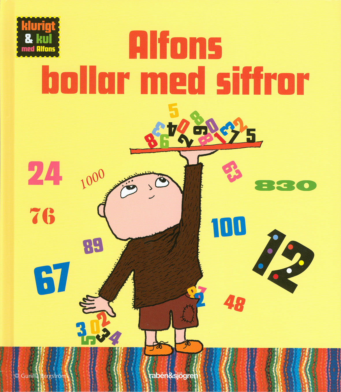 Bokomslag för "Alfons bollar med siffror"