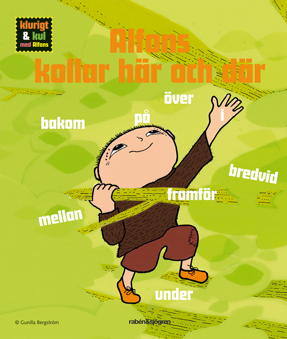 Alfons kollar här och där bokomslag