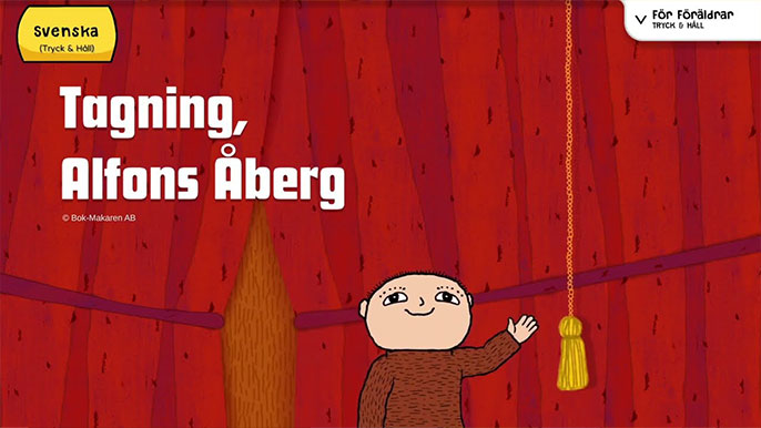 Tagning Alfons Åberg