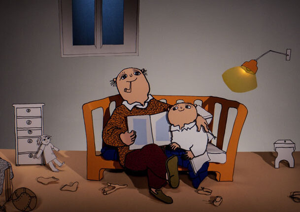 Scen från Alfons bokfilm