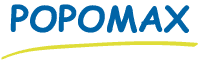 POPOMAX logotyp