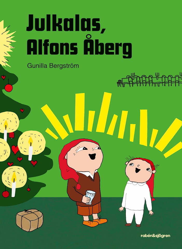 Julkalas, Alfons Åberg bokomslag