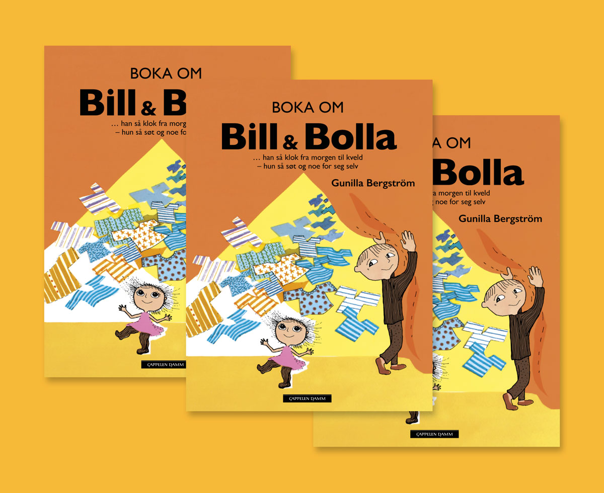 Boka om Bill & Bolla av Gunilla Bergström 